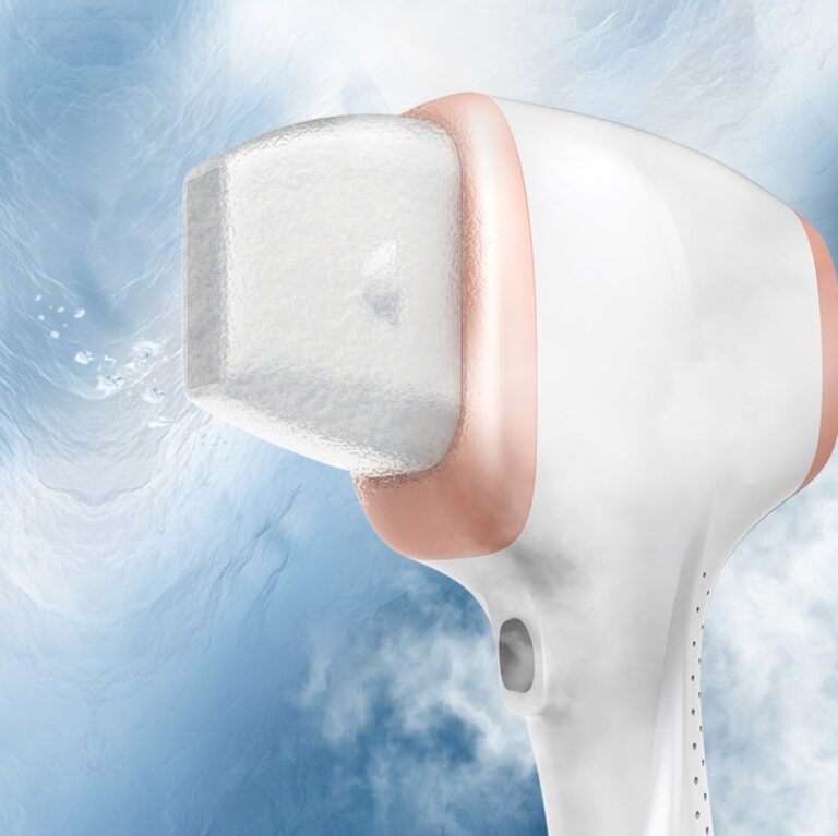 1800W diódalézeres szőrtelenítő készülék kezelőfej 360 fokos hűtési technológiája