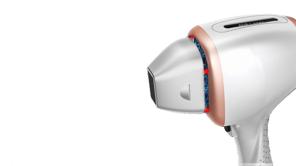 1800W diódalézeres szőrtelenítő készülék mágneses kezelőfejek