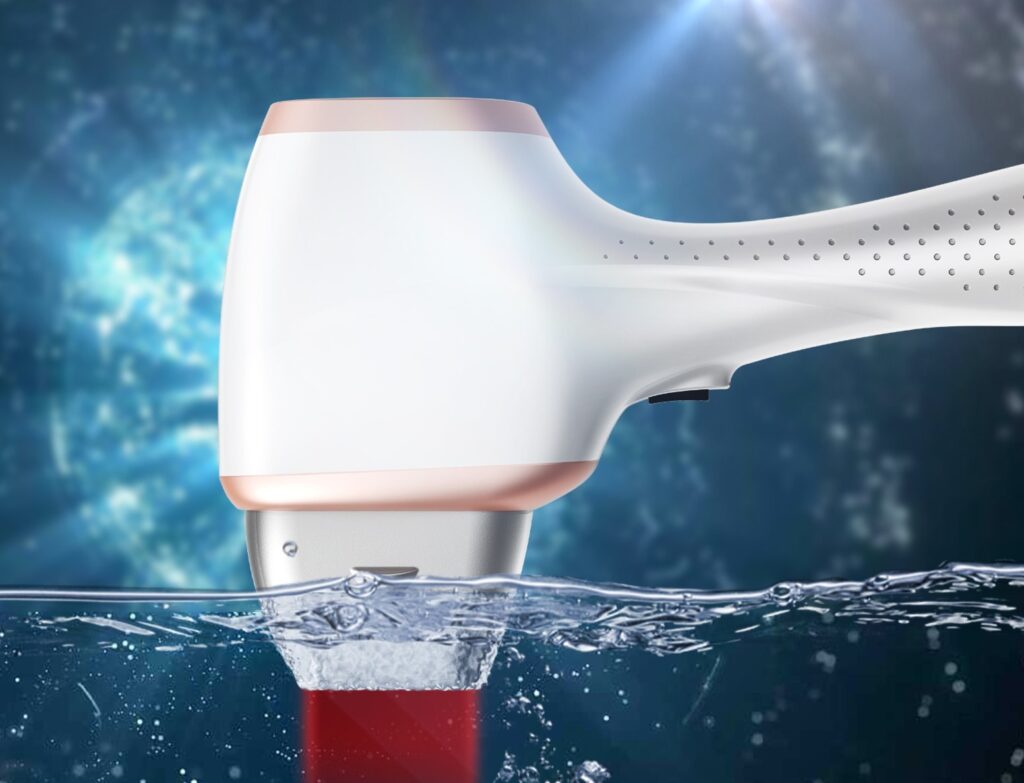 1800W diódalézeres szőrtelenítő készülék kezelőfej vízálló kivitel