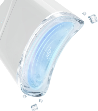 360 fokos krioliolízis CryoCool testformáló készülék zsírfagyasztó kezelőfej